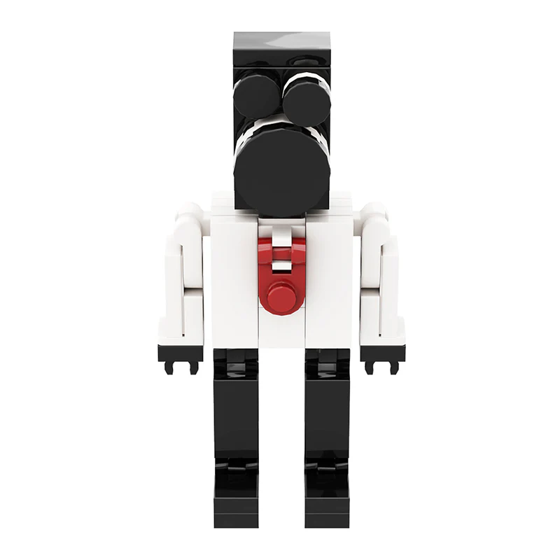 GOBRICKS MOC A0981 toilet man fight - YWOBB