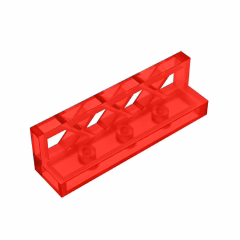 GOBRICKS GDS-881 Fence 1 x 4 x 1 - YWOBB