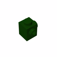 GOBRICKS GDS-1046 Modified 1 x 1 with Studs on 2 Sides, Adjacent - YWOBB