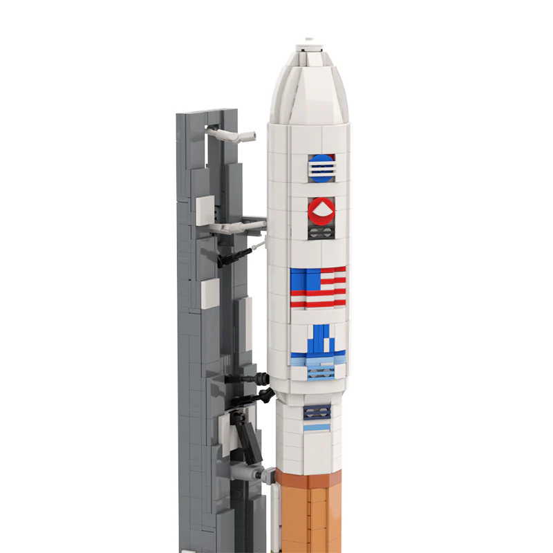 MOC 128611 1:110 Atlas V Launchpad transporter - YWOBB