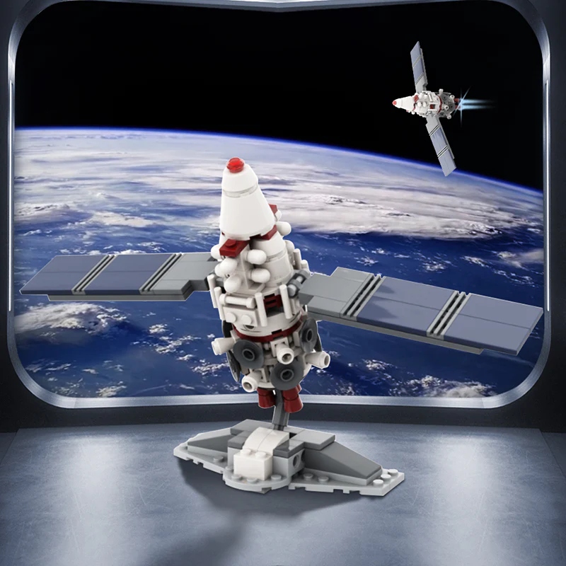 GOBRICKS MOC 133939 satellite - YWOBB