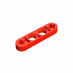 GOBRICKS GDS-690 Liftarm Thin 1 x 4 - Axle Holes - YWOBB