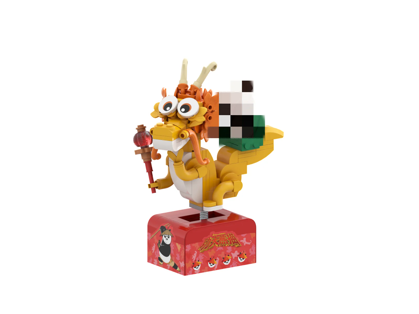 PANTASY 86510 Kung Fu Panda Rocking Car - YWOBB