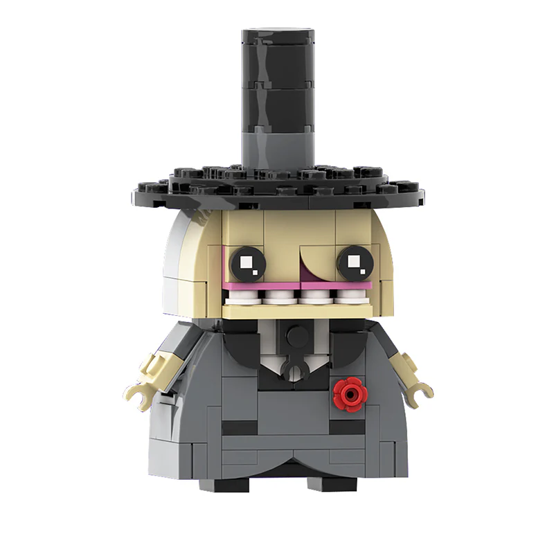GOBRICKS MOC 162663 Mayor of Halloweentown (Nightmare Before Christmas) - YWOBB