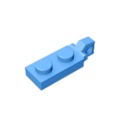 GOBRICKS GDS-820 Hinge Plate 1 x 2 Locking with 1 Finger On End - YWOBB