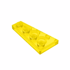 GOBRICKS GDS-549  Plate 4 x 2 Right - YWOBB