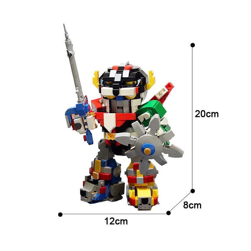 GOBRICKS MOC 170177 VOLTRON - YWOBB