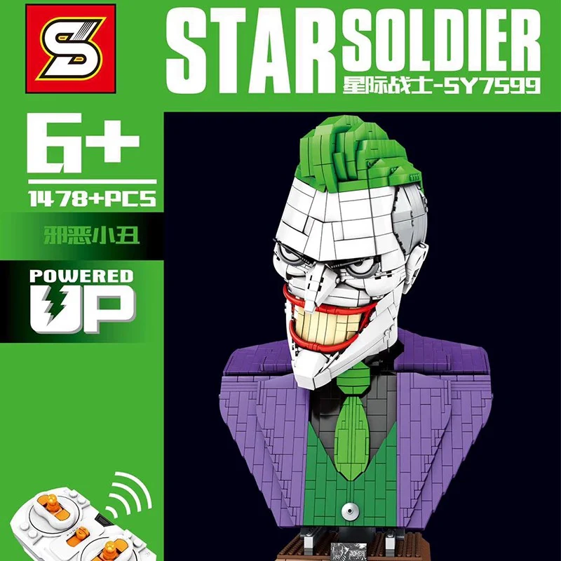 SY 7599 Joker bust - YWOBB