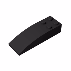 GOBRICKS GDS-753  Curved 6 x 2 - YWOBB