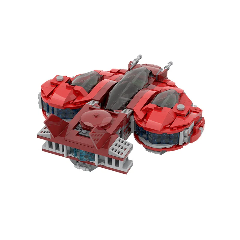 GOBRICKS MOC 146932 Pata'Herz-class exploration craft - YWOBB
