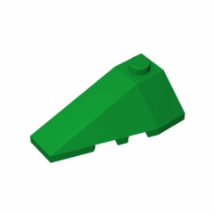 GOBRICKS GDS-755 Wedge 4 x 2 Triple Left - YWOBB