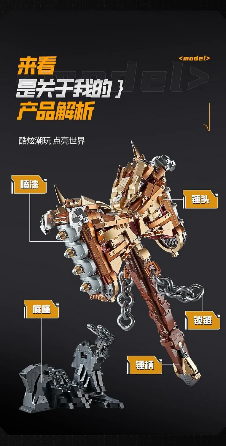 CREATE WITH PASSION 212229 Thunder God's Hammer - YWOBB