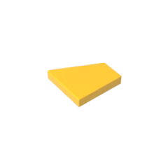 GOBRICKS GDS-2231 Wedge Plate 2 x 2 Right - YWOBB