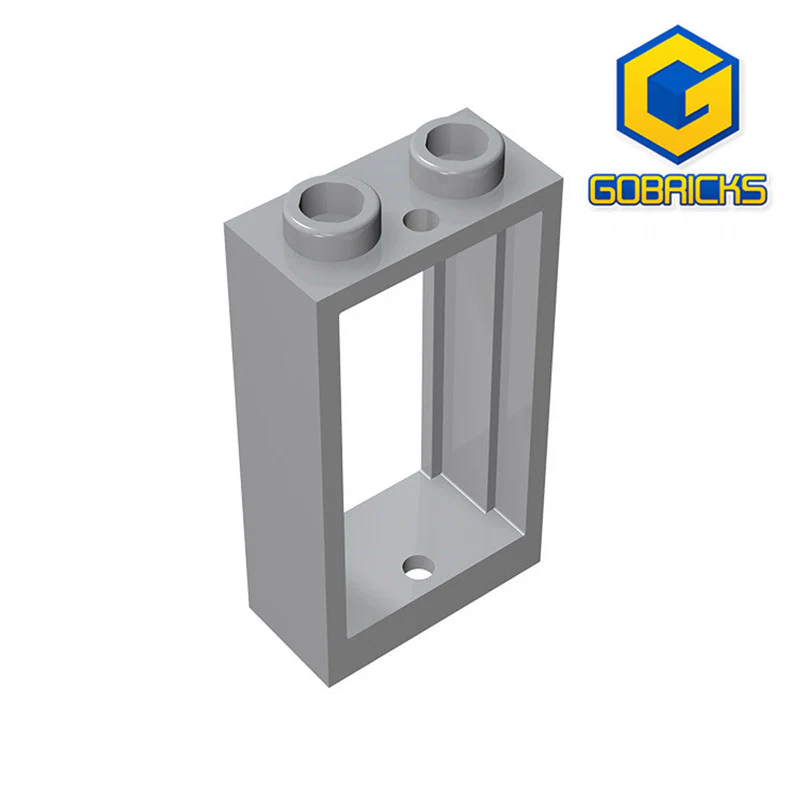 GOBRICKS GDS-782 Window 1 x 2 x 3 Flat Front - YWOBB