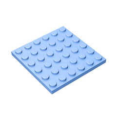 GOBRICKS GDS-523 Plate 6 x 6 - YWOBB