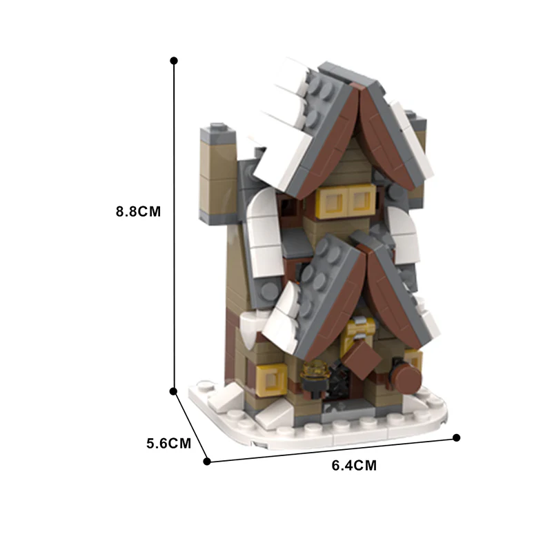 GOBRICKS MOC 113716 Mini 76388 Hogsmeade Village Visit - YWOBB