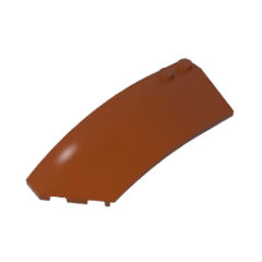 GOBRICKS GDS-M059 Wedge 8 x 3 x 2 Open Left - YWOBB