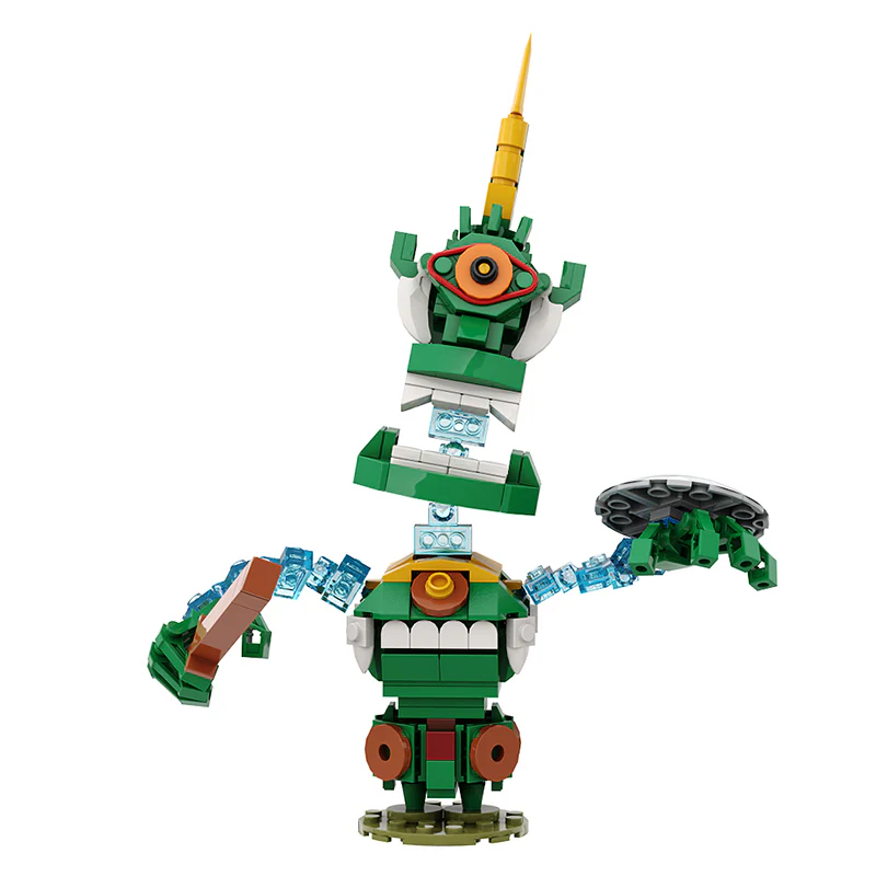 GOBRICKS MOC A1024Y01 Golem Guard-Shield Soldier - YWOBB