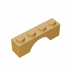 GOBRICKS GDS-681 Arch 1 x 4 - YWOBB