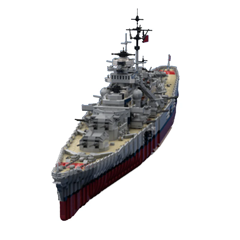 GOBRICKS MOC 29408 bismarck - YWOBB