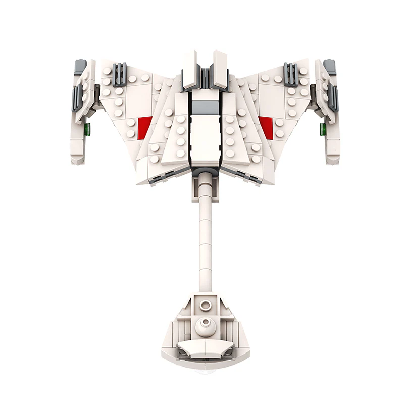 GOBRICKS MOC A0907 Star Trek - Klingon D7 Battlecruiser - YWOBB