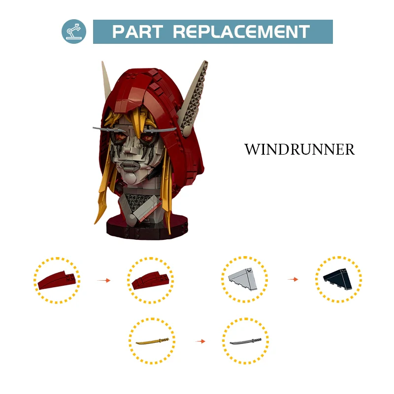 MOC C8057 Sylvanas Windrunner - YWOBB