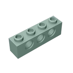 GOBRICKS GDS-625  Brick 1 x 4 with Holes - YWOBB