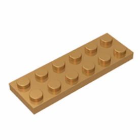 GOBRICKS GDS-512 Plate 2 x 6 - YWOBB