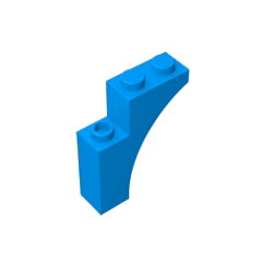 GOBRICKS GDS-717  Arch 1 x 3 x 3 - YWOBB