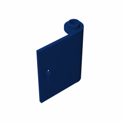 GOBRICKS GDS-1221 Door 1 x 3 x 3 Right - Open Between Top and Bottom Hinge - YWOBB