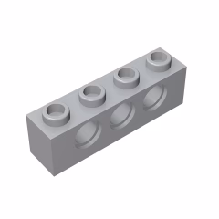 GOBRICKS GDS-625  Brick 1 x 4 with Holes - YWOBB