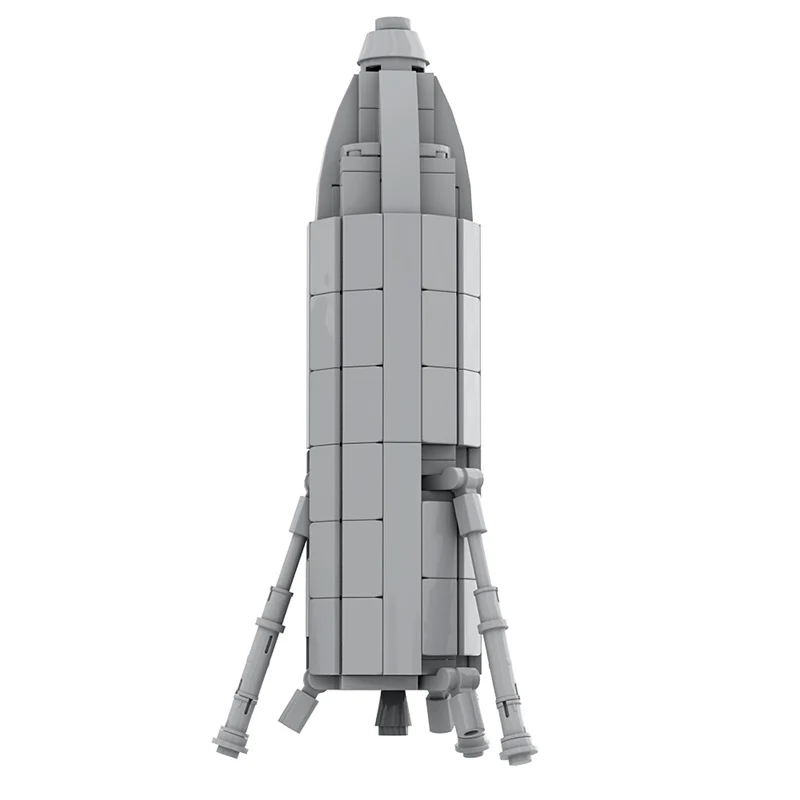 GOBRICKS MOC 146657 SpaceX Starhopper - YWOBB