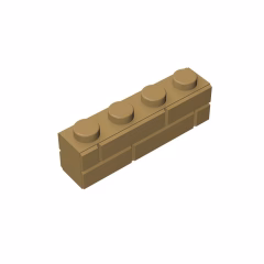 GOBRICKS GDS-632 Modified 1 x 4 with Masonry Profile - YWOBB
