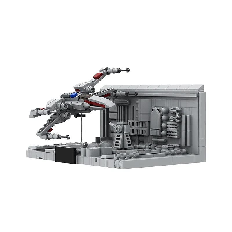 GOBRICKS MOC 138797 Death Star Trench Run - YWOBB