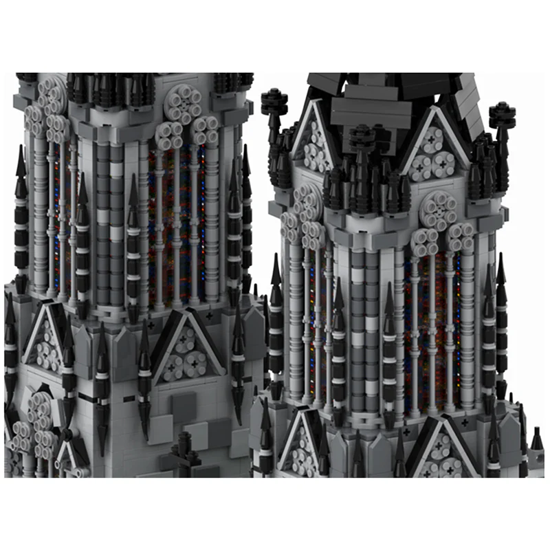 GOBRICKS MOC 142098 Cologne Cathedral - YWOBB