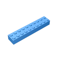 GOBRICKS GDS-545 Brick 2 x 10 - YWOBB