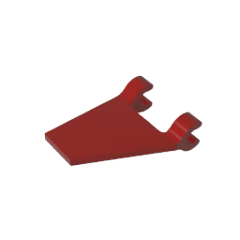 GOBRICKS GDS-895 Flag 2 x 2 Trapezoid - YWOBB