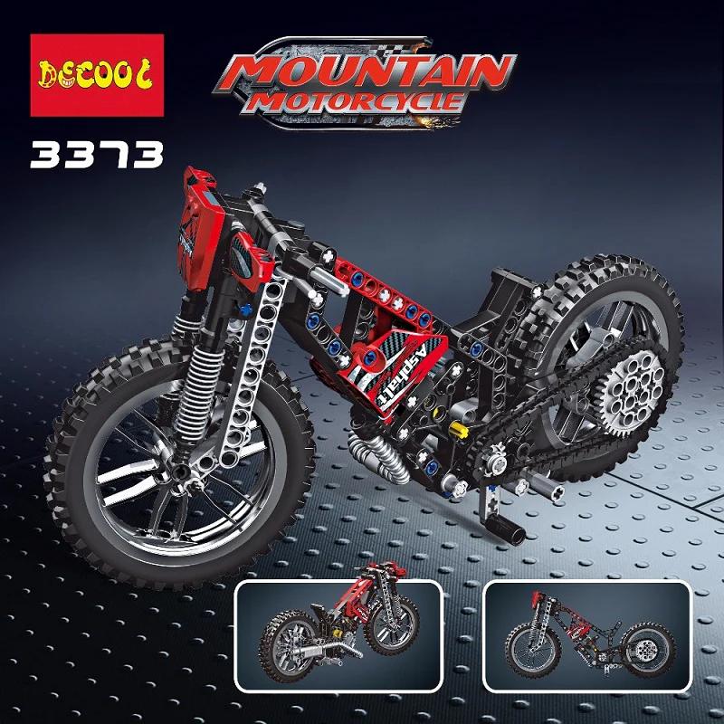 DECOOL 3373 2 In 1 Motor Cross Bike - YWOBB