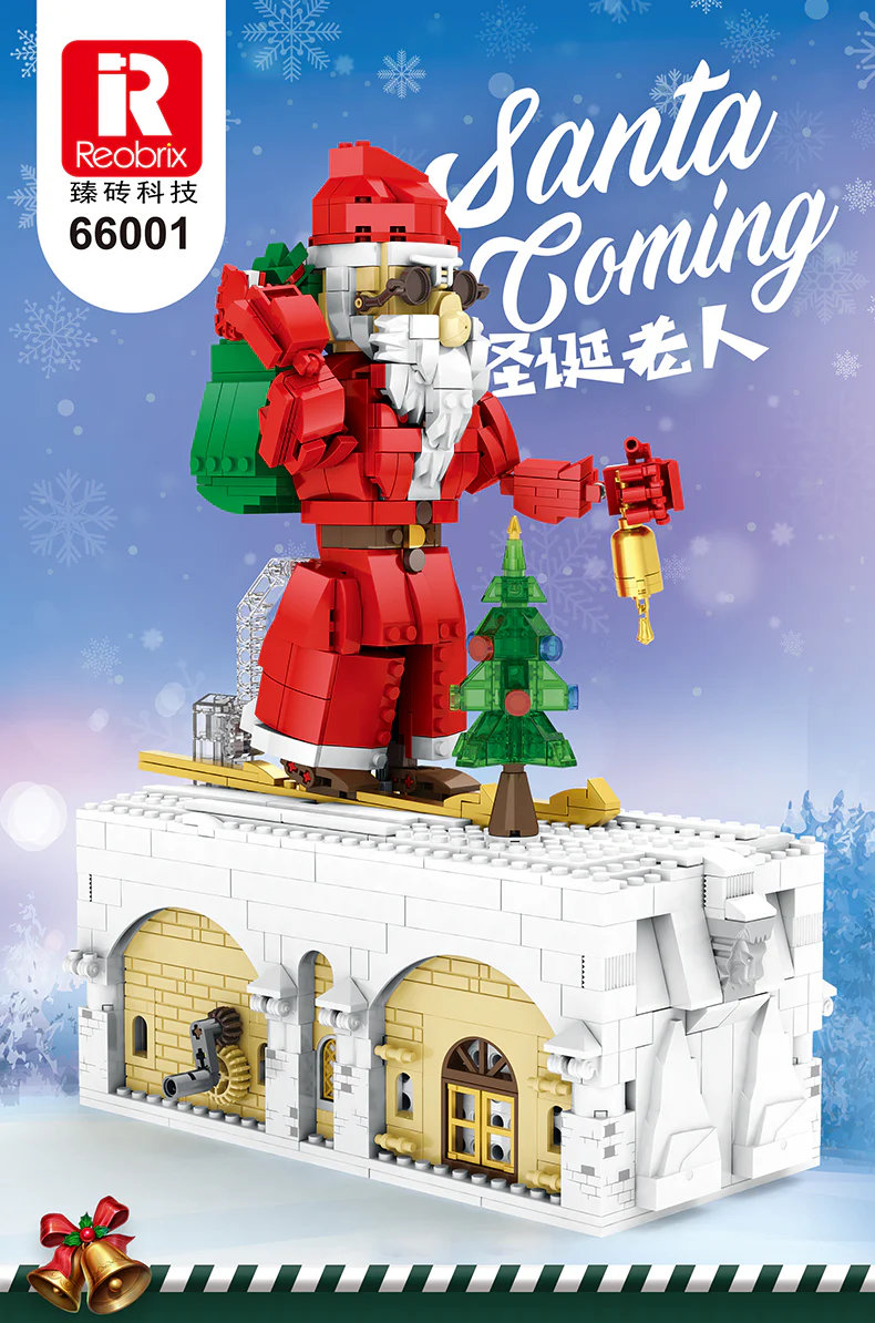 Reobrix 66001 Santa Coming - YWOBB