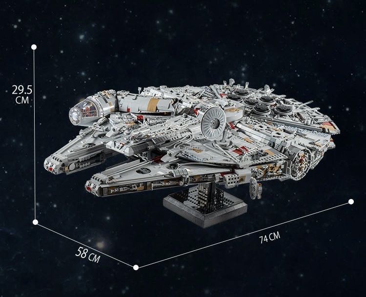 Mould King 21026 Millennium Falcon ROTJ (Mark II) OVP EU Warehouse Version - YWOBB