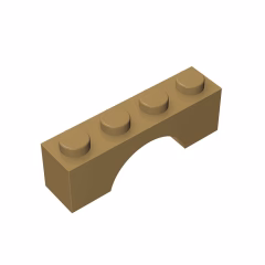 GOBRICKS GDS-681 Arch 1 x 4 - YWOBB