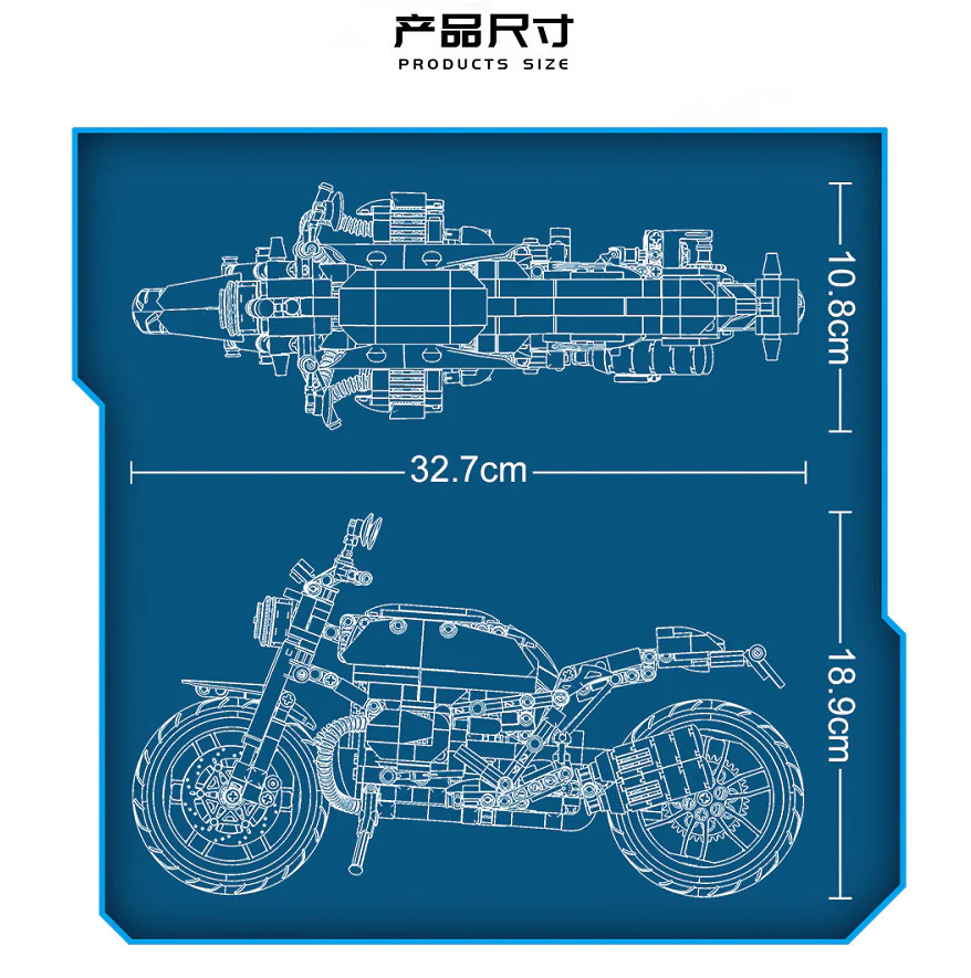 RAEL 50050 BMW R nineT - YWOBB