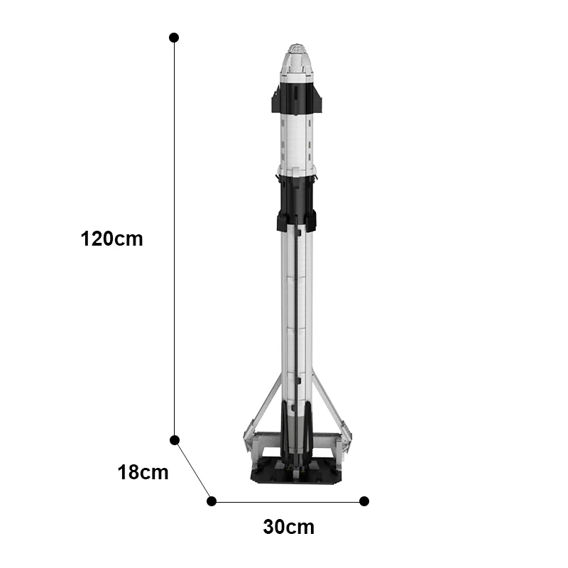 GOBRICKS MOC A0036 SpaceX Crew-4 - YWOBB