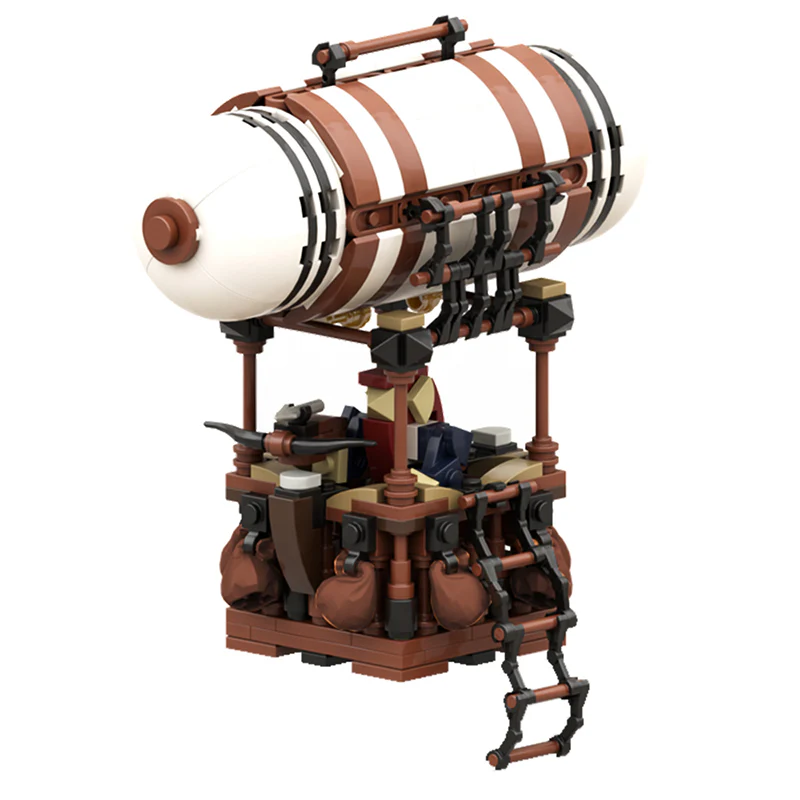 GOBRICKS MOC 134583 Guard Balloon at the Dwarven Lookout - YWOBB