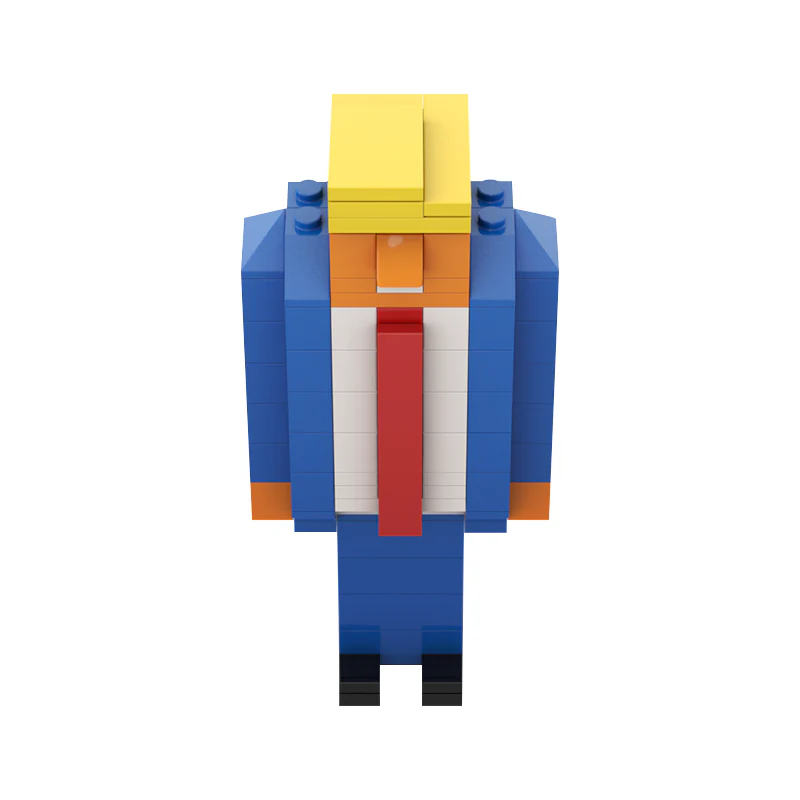 GOBRICKS MOC 185294 Donald Trump - YWOBB