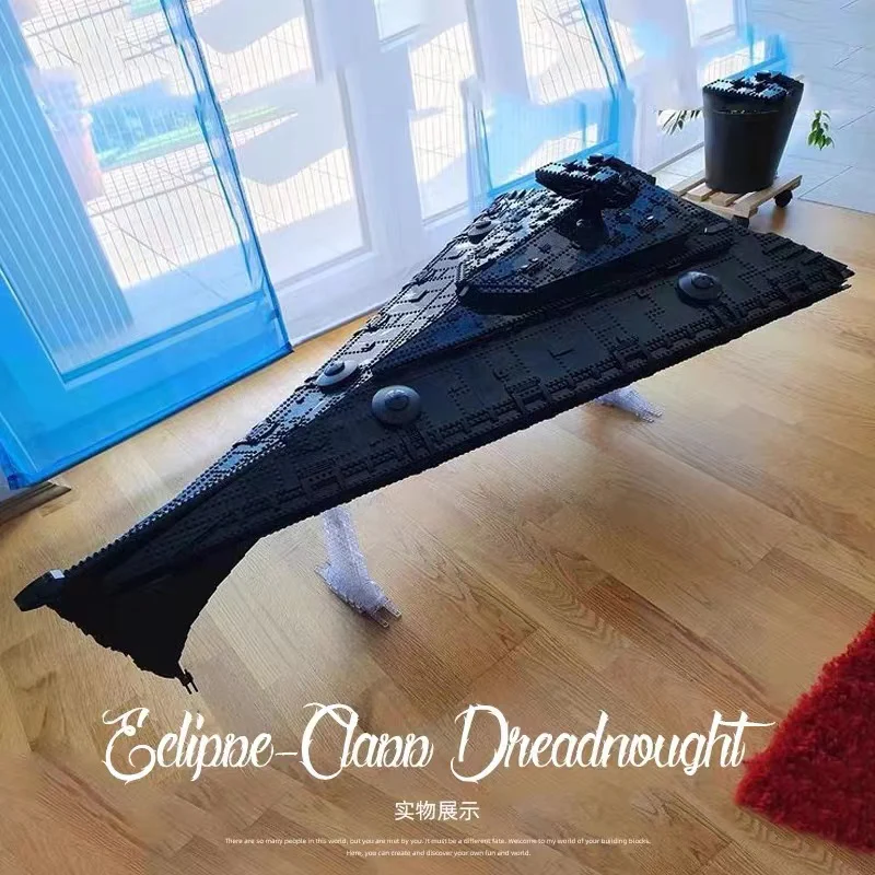 Mould King 21004 UCS Eclipse-class Dreadnought OVP US Warehouse Version - YWOBB