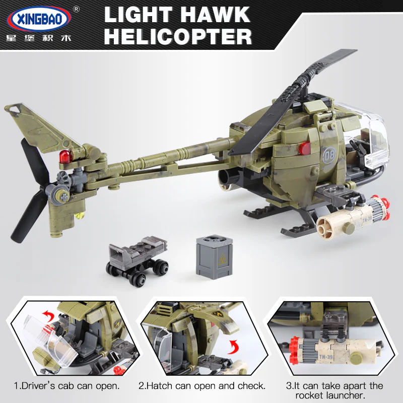 XINGBAO XB-06013 The Fighting Helicopter - YWOBB