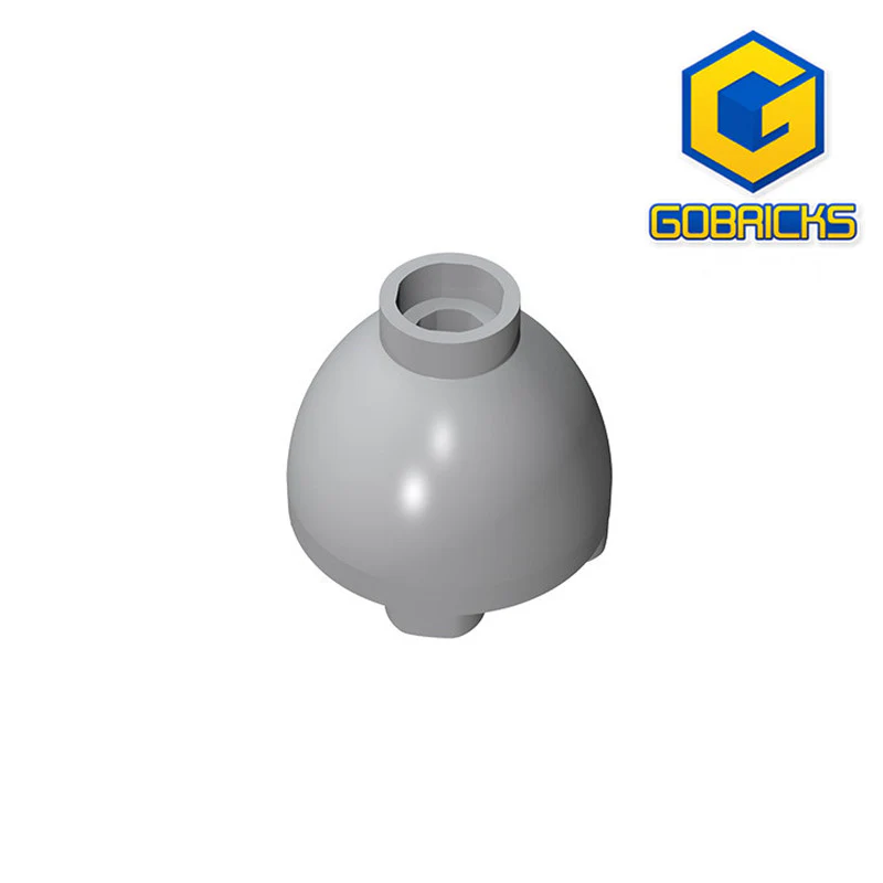 GOBRICKS GDS-1194 Round 2 x 2 Dome Bottom with Studs - YWOBB