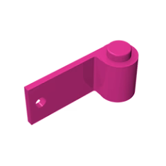GOBRICKS GDS-1296 Door 1 x 3 x 1 Left - YWOBB