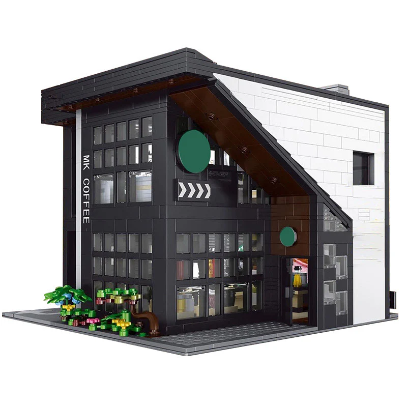 Mould King 16036 Modern Cafe Modular OVP EU Warehouse Version - YWOBB